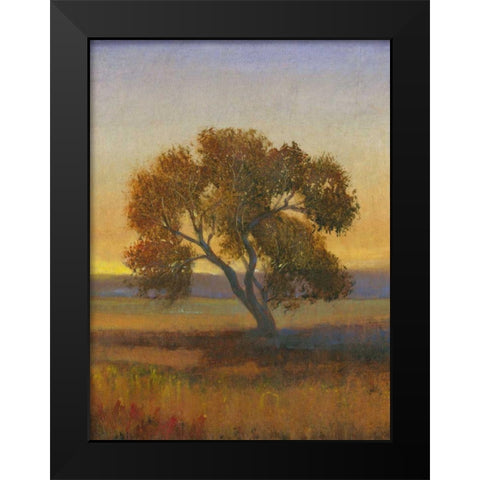 Firelight I Black Modern Wood Framed Art Print by OToole, Tim