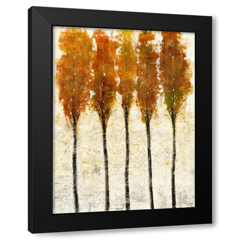 Crystal Canopy II Black Modern Wood Framed Art Print by OToole, Tim
