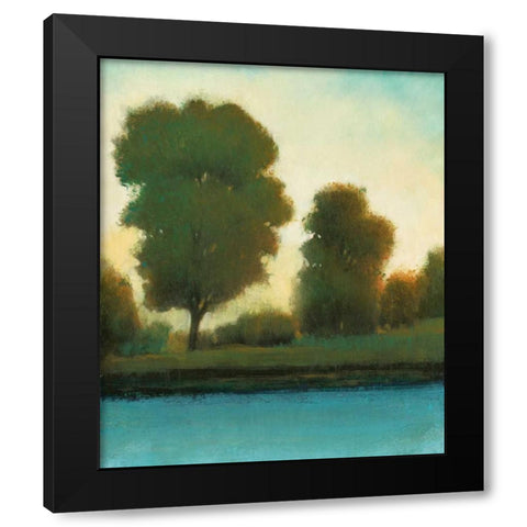 Quiet Moment I Black Modern Wood Framed Art Print with Double Matting by OToole, Tim
