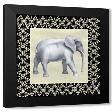 Wild Safari II Black Modern Wood Framed Art Print with Double Matting by Popp, Grace