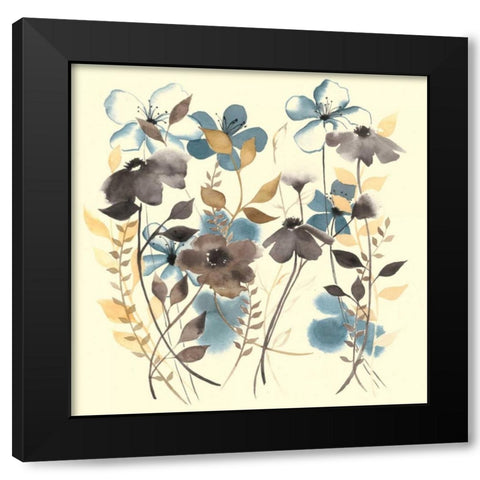Garden Flicker II Black Modern Wood Framed Art Print by Popp, Grace