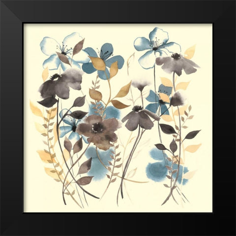 Garden Flicker II Black Modern Wood Framed Art Print by Popp, Grace