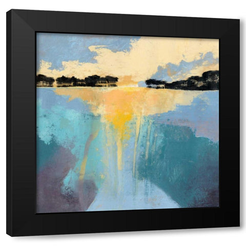 Back Bay Sun I Black Modern Wood Framed Art Print by Popp, Grace