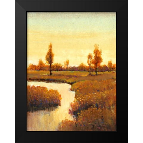 Spring Water II Black Modern Wood Framed Art Print by OToole, Tim