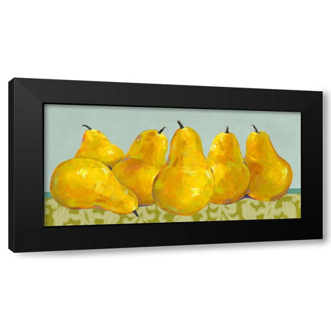 Spa Fruit Collection H Black Modern Wood Framed Art Print with Double Matting by Vision Studio