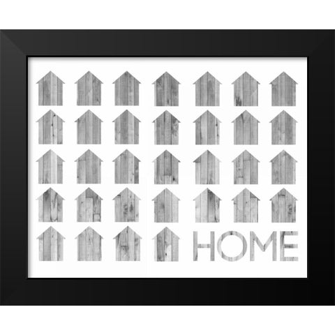 Simply Family Collection A Black Modern Wood Framed Art Print by Popp, Grace