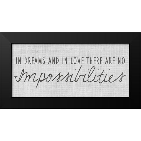 Simply Family Collection H Black Modern Wood Framed Art Print by Popp, Grace