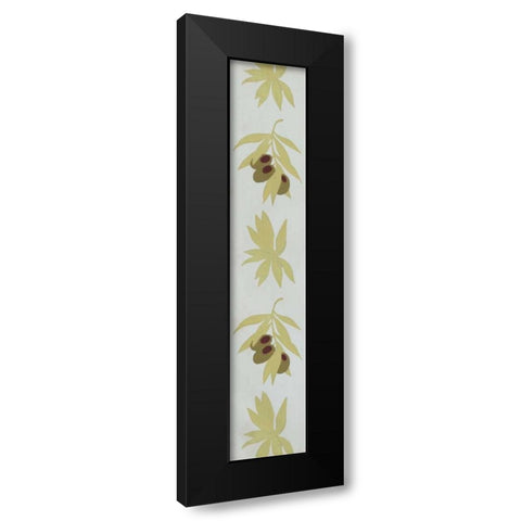 Mediterranean Olive Oil Collection D Black Modern Wood Framed Art Print with Double Matting by Popp, Grace