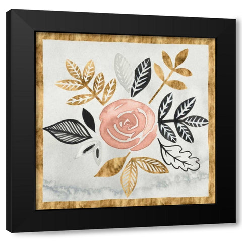 Shine On Collection A Black Modern Wood Framed Art Print with Double Matting by Popp, Grace