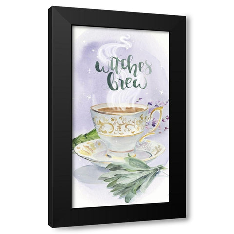 Green Witch Collection B Black Modern Wood Framed Art Print with Double Matting by Parker, Jennifer Paxton