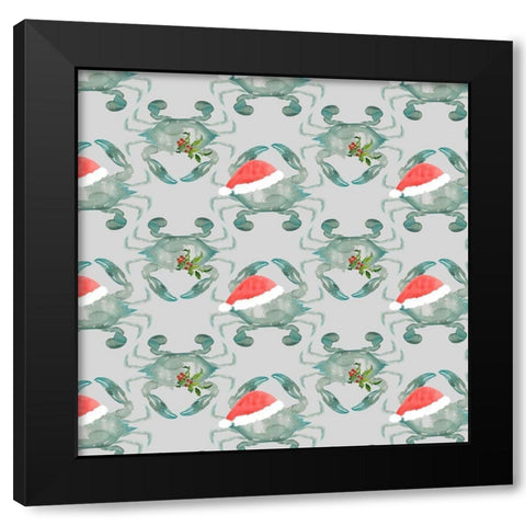 Tis the Seasun Collection G Black Modern Wood Framed Art Print with Double Matting by Parker, Jennifer Paxton