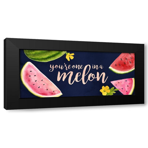 Fresh Fruit Collection D Black Modern Wood Framed Art Print with Double Matting by Borges, Victoria