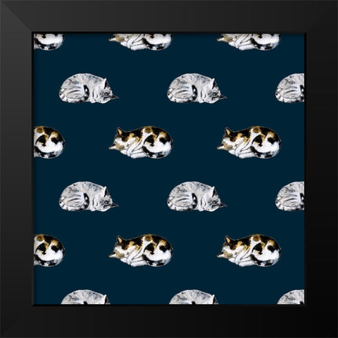 Homebody Collection I Black Modern Wood Framed Art Print by Borges, Victoria