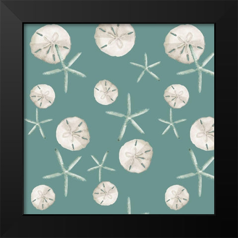 Coastal Vibes Collection G Black Modern Wood Framed Art Print by Parker, Jennifer Paxton