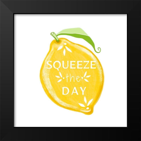 Squeeze the Day IV Black Modern Wood Framed Art Print by Tyndall, Elizabeth
