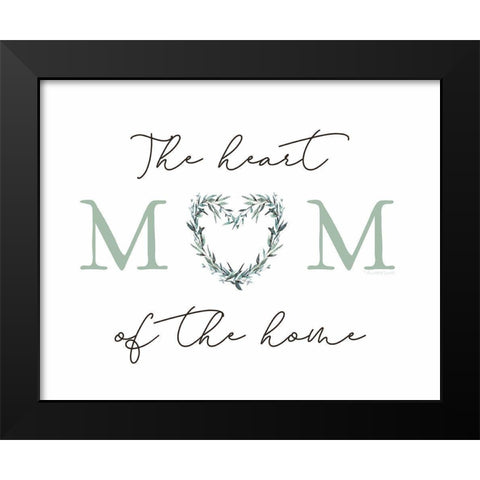 Heart of the Home II Black Modern Wood Framed Art Print by Tyndall, Elizabeth