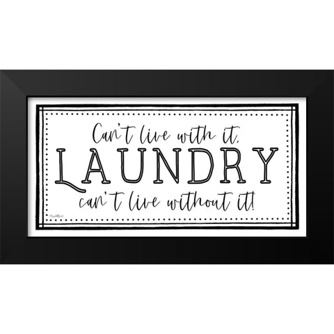 Laundry II Black Modern Wood Framed Art Print by Tyndall, Elizabeth