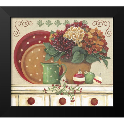 Setting the Season Black Modern Wood Framed Art Print by Moulton, Jo