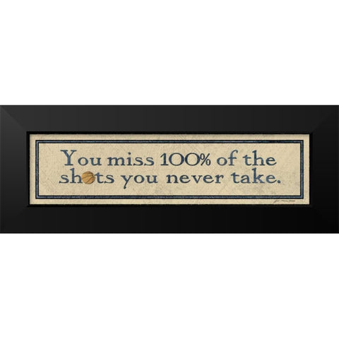 Shots Black Modern Wood Framed Art Print by Moulton, Jo