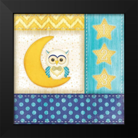 Bedtime Baby I Black Modern Wood Framed Art Print by Pugh, Jennifer