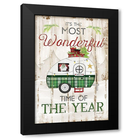 Most Wonderful Time Black Modern Wood Framed Art Print by Pugh, Jennifer