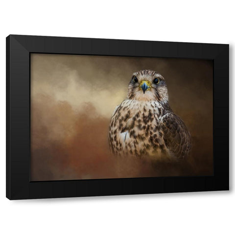 Shadow Hunter Black Modern Wood Framed Art Print with Double Matting by Parker, Kelley