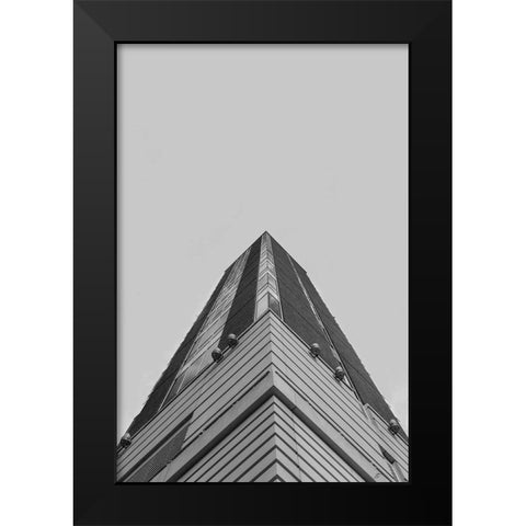 Look Tall IV Black Modern Wood Framed Art Print by Lee, Judson