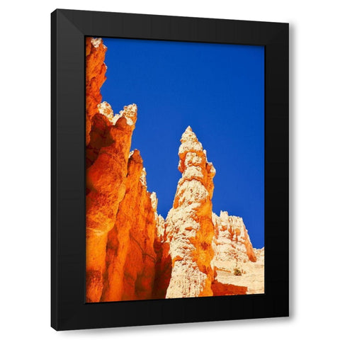 Hoodoo Black Modern Wood Framed Art Print by Singleton, Ashley