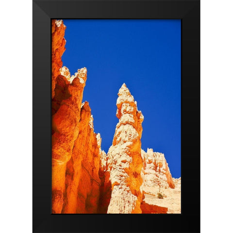 Hoodoo Black Modern Wood Framed Art Print by Singleton, Ashley