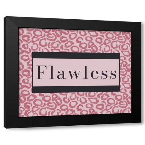 Flawless Black Modern Wood Framed Art Print with Double Matting by Murdock, Ramona