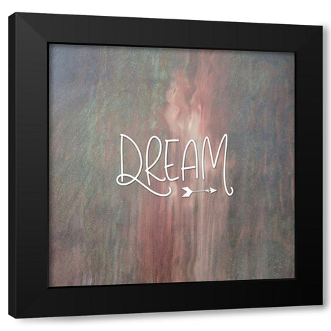 Dream Colorful Black Modern Wood Framed Art Print with Double Matting by Moss, Tara