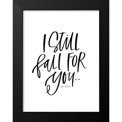 Still Fall Black Modern Wood Framed Art Print by Wieners, Valerie