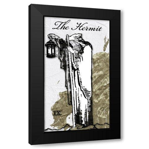 The Hermit Black Modern Wood Framed Art Print with Double Matting by Sommers, Mindy