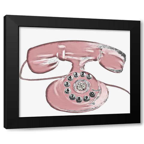 Glamour Calling Black Modern Wood Framed Art Print with Double Matting by Sommers, Mindy