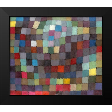May Picture Black Modern Wood Framed Art Print by Klee, Paul