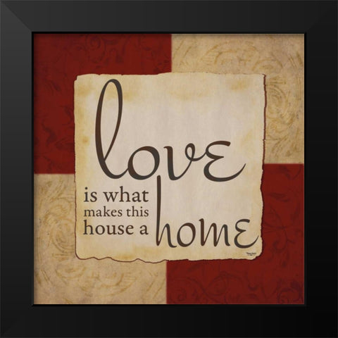 Simple Wisdom IV Black Modern Wood Framed Art Print by Reed, Tara