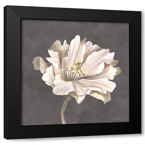 Cream Willow Blossom II Black Modern Wood Framed Art Print by Wilson, Kelsey