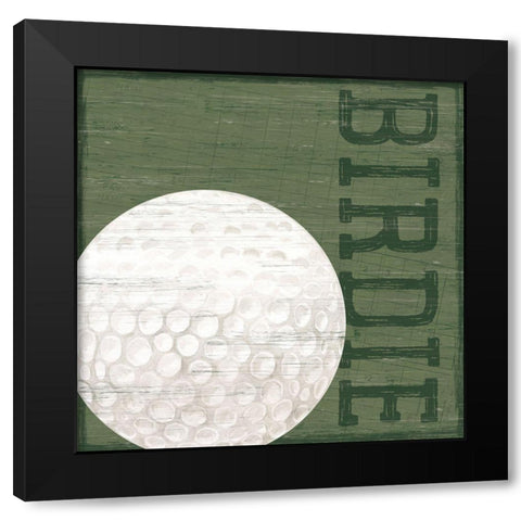 Golf Days XIII-Birdie Black Modern Wood Framed Art Print with Double Matting by Reed, Tara