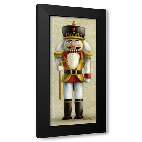 Christmas Nutcracker  I Black Modern Wood Framed Art Print with Double Matting by Milan, Vittorio