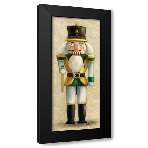 Christmas Nutcracker II Black Modern Wood Framed Art Print with Double Matting by Milan, Vittorio
