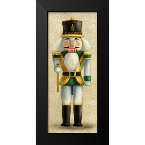 Christmas Nutcracker II Black Modern Wood Framed Art Print by Milan, Vittorio