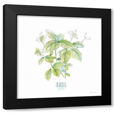 Let it Grow XII Black Modern Wood Framed Art Print by Coulter, Cynthia