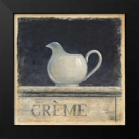 Cafe De Provence Black Modern Wood Framed Art Print by Fisk, Arnie
