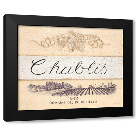 Chablis Cellar Reserve Black Modern Wood Framed Art Print with Double Matting by Fisk, Arnie
