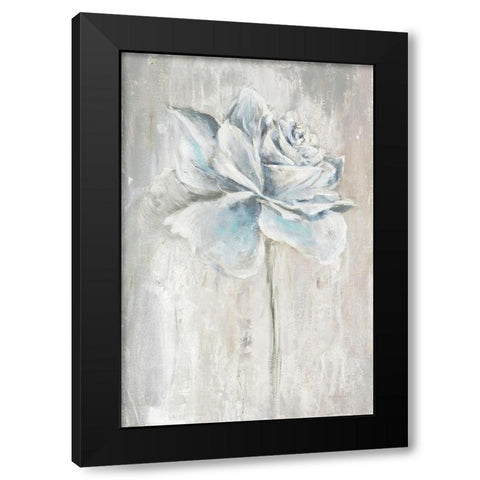 Artists Rose Black Modern Wood Framed Art Print with Double Matting by Gold, Lora