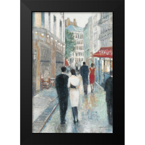 Paris Impressions 3 Black Modern Wood Framed Art Print by Wyatt, Norman Jr.