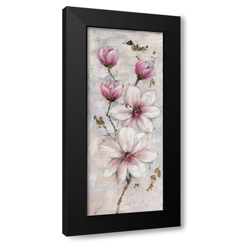 Magnolia Estate 2 Black Modern Wood Framed Art Print with Double Matting by Key