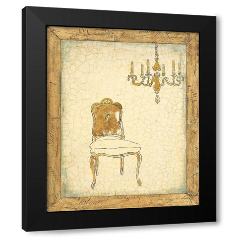 Sitting Pretty Black Modern Wood Framed Art Print by Studio