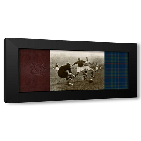 Vintage Match Black Modern Wood Framed Art Print by Appleman, Sam