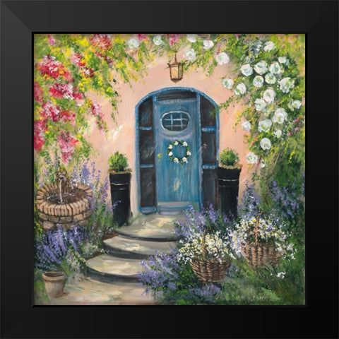 Entrada II Black Modern Wood Framed Art Print by Schottler, Katharina